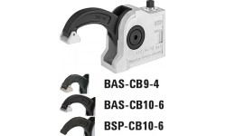 фото Зажим BAS-CB compact, крепежное отверстие сквозное BESSEY BAS-CB10-6 (BE-BAS-CB10-6])