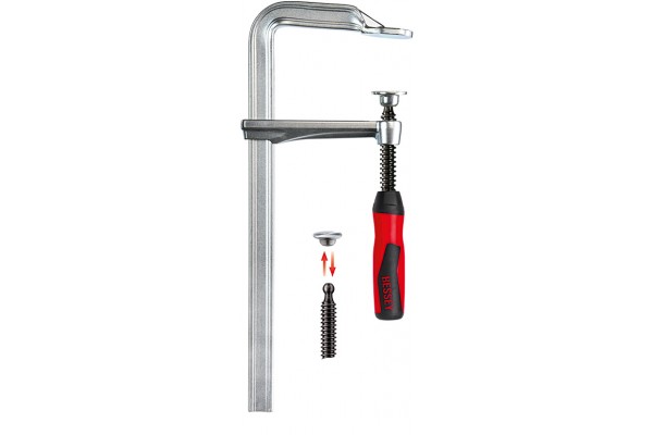 фото Фирменная цельнометаллическая струбцина GZ с системой Best-Comfort BESSEY GZ20-2K(BE-GZ20-2K), BESSEY