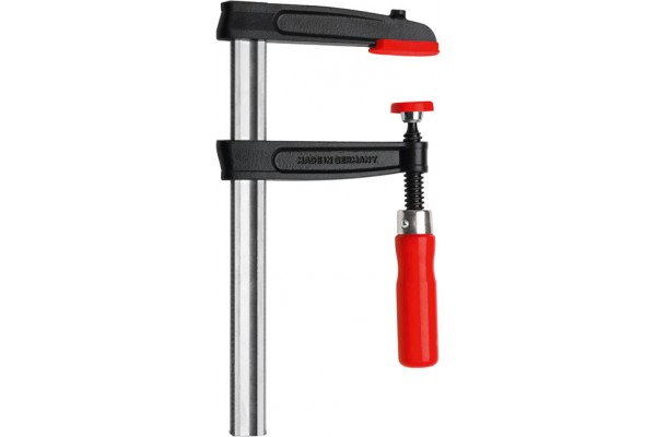 фото Струбцина из ковкого чугуна TPN с надежной деревянной ручкой BESSEY TP125S12BE(BE-TP125S12BE), BESSEY