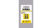 Бита Плоская шлицевая 4,0X0,8X25, серия Industrial, 2шт в блистере Felo 02041036