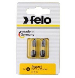 Бита крестовая ударная серия Impact PZ 1X50 на блистере Felo 03101541