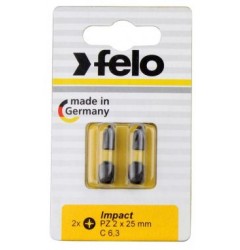 Бита крестовая ударная серия Impact PH 1X50 на блистере Felo 03201541