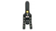 Трещотка поворотная Ergonic K с набором бит в чехле, 16 шт Felo 06071604