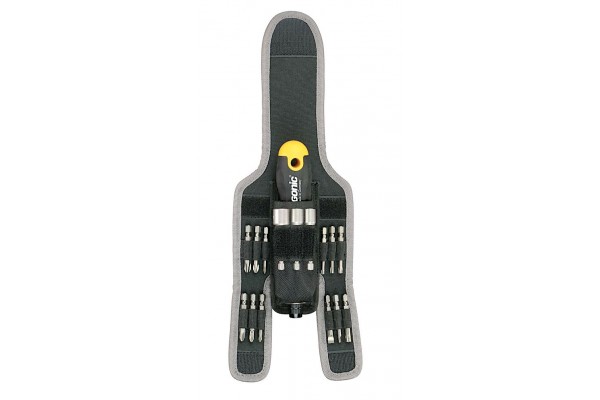 фото Трещотка поворотная Ergonic K с набором бит в чехле, 16 шт Felo 06071604(06071604), FELO