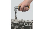 Трещотка поворотная Ergonic K с набором бит в чехле, 16 шт Felo 06071604