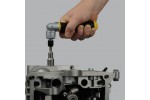 Набор бит SL/PH/PZ/Tx и головок с поворотной трещоткой Ergonic K в кейсе, 20 шт Felo 06072006