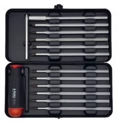 Отвертка c регулировкой крутящего момента Серия Nm 3,0-5,4 с набором насадок 12 шт в кейсе plus/minus Felo 10099816