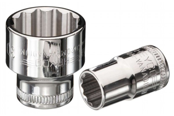 фото Головка торцевая HEYCO 40-12, 3/8, 12-гранная, 18мм HE-00040001883(HE-00040001883), HEYCO