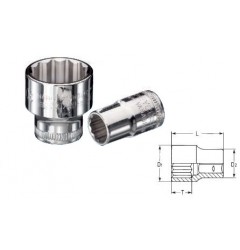 Головка торцевая HEYCO 50-12, 1/2, дюймовая, 9/16" HE-00050071083