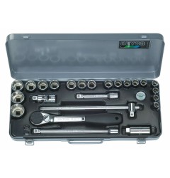 Набор торцевых головок HEYCO 73-03-M, 1/2, метрический, 23 предмета HE-00073030083