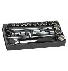 Набор торцевых головок HEYCO VARICAT 23 шт. № 985-0010-M HE-00985001083
