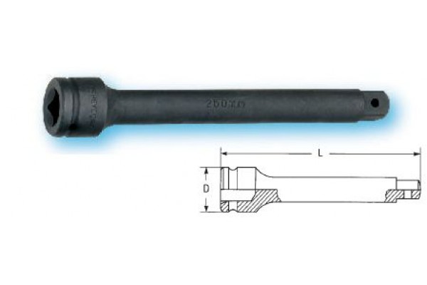 фото 6301-3 Удлинитель 1/2" 06301001336(HE-06301001336), HEYCO