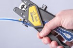 Универсальные клещи для снятия изоляции и обжима наконечников 4в1 JOKARI Quadro plus арт.62000