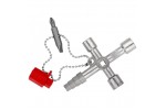 Ключ для электрошкафов KNIPEX 00 11 04, профессиональный KN-001104