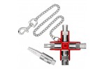 Ключ для электрошкафов KNIPEX 00 11 06 V01, универсальный KN-001106V01
