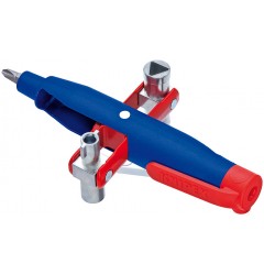Штифтовый ключ для электрошкафов KNIPEX 00 11 07, усиленный пластиковый корпус KN-001107