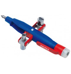 Штифтовый ключ для электрошкафов KNIPEX 00 11 17, усиленный пластиковый корпус KN-001117
