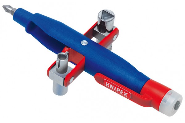 фото Штифтовый ключ для электрошкафов KNIPEX 00 11 17, усиленный пластиковый корпус KN-001117(KN-001117), KNIPEX