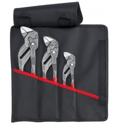 Набор переставных клещей, в сумке-скрутке, 3 пр., KN-8601180 / 250 / 300