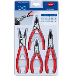 Набор кольцесъёмников KNIPEX 00 20 03 V02, для внешних и внутренних колец, 4 предмета KN-002003V02
