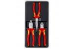 Набор диэлектрического инструмента KNIPEX 00 20 12, 3 предмета KN-002012