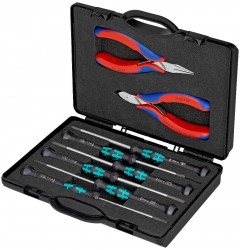 Набор инструмента KNIPEX 00 20 19, для электроники KN-002018
