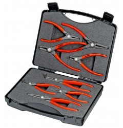 Набор прецизионных кольцесъемников KNIPEX 00 21 25, 8 предметов, 260х80х210 мм KN-002125
