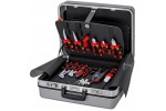 Чемодан электрика KNIPEX "e-check" 00 21 30, 23 предмета, 420х220х510 мм KN-002130