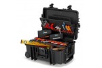 Чемодан с изолированным инструментом KNIPEX 00 21 37 "Robust 45" Elektro, 63 предмета, 609х263х428 KN-002137