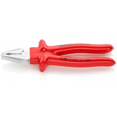 Плоскогубцы KNIPEX 02 07 225, особой мощности, диэлектрические VDE 1000V, 225 мм KN-0207225