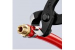 Клещи KNIPEX 10 98 I220 с ушками, для хомутов системы Oetiker, 220мм KN-1098I220