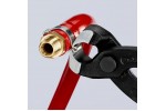 Клещи KNIPEX 10 98 I220 с ушками, для хомутов системы Oetiker, 220мм KN-1098I220