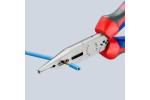 Плоскогубцы электрика KNIPEX 13 02 160, двухкомпонентные чехлы, 0.5 - 0.75 / 1.5 / 2.5 мм² KN-1302160