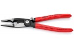 Многофункциональные клещи для электромонтажных работ KNIPEX 13 91 200, рез кабеля до Ø 15 мм, зачистка до 0.75 - 1.5 / 2.5 мм² KN-1391200