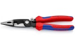 Многофункциональные клещи для электромонтажных работ KNIPEX 13 92 200, рез кабеля до Ø 15 мм, зачистка до 0.75 - 1.5 / 2.5 мм² KN-1392200