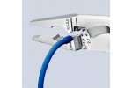 Многофункциональные клещи для электромонтажных работ KNIPEX 13 96 200, диэлектрические VDE 1000V, с разжимной пружиной, зачистка до 0.75 - 1.5 / 2.5 мм² KN-1396200