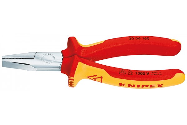 фото Плоскогубцы KNIPEX 20 06 160, диэлектрические VDE 1000V, 160 мм KN-2006160(KN-2006160), KNIPEX