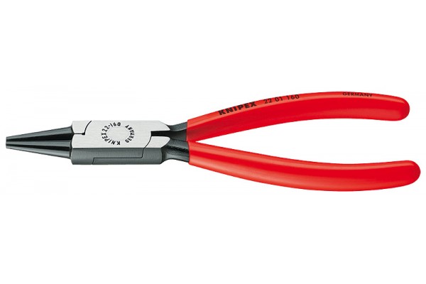 фото Круглогубцы KNIPEX 22 01 125, однокомпонентные чехлы, 125 мм KN-2201125(KN-2201125), KNIPEX