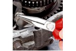 Длинногубцы KNIPEX 25 01 160, однокомпонентные чехлы, 160 мм KN-2501160