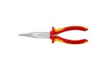 Длинногубцы KNIPEX 26 16 200, хромированные, диэлектрические VDE 1000V, 200 мм KN-2616200