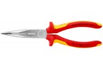 Длинногубцы KNIPEX 26 26 200 "Аист", диэлектрические VDE 1000V, угол ∡40°, 200 мм KN-2626200