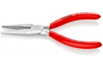 Плоскогубцы KNIPEX 30 13 140, однокомпонентные чехлы, хромированные, 140 мм KN-3013140