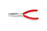 Плоскогубцы KNIPEX 30 13 160, однокомпонентные чехлы, хромированные, 160 мм KN-3013160