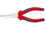 Плоскогубцы KNIPEX 30 15 160, двухкомпонентные чехлы, хромированные, 160 мм KN-3015160