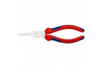 Плоскогубцы KNIPEX 30 15 190, двухкомпонентные чехлы, хромированные, 190 мм KN-3015190