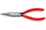 Длинногубцы KNIPEX 30 21 160, однокомпонентные чехлы, полированные, 160 мм KN-3021160