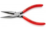 Длинногубцы KNIPEX 30 21 160, однокомпонентные чехлы, полированные, 160 мм KN-3021160