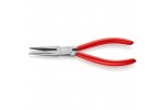 Длинногубцы KNIPEX 30 21 190, однокомпонентные чехлы, полированные, 190 мм KN-3021190