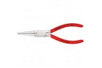 Круглогубцы KNIPEX 30 33 160, однокомпонентные чехлы, хромированные, 160 мм KN-3033160