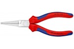 Круглогубцы KNIPEX 30 35 140, двухкомпонентные чехлы, хромированные, 140 мм KN-3035140